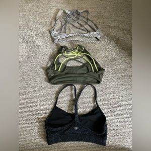 Lululemon LOT sports bras size 4